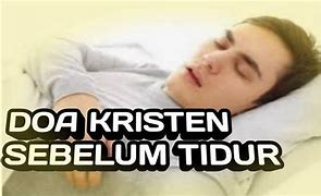 Doa Buat Tidur Malam Kristen